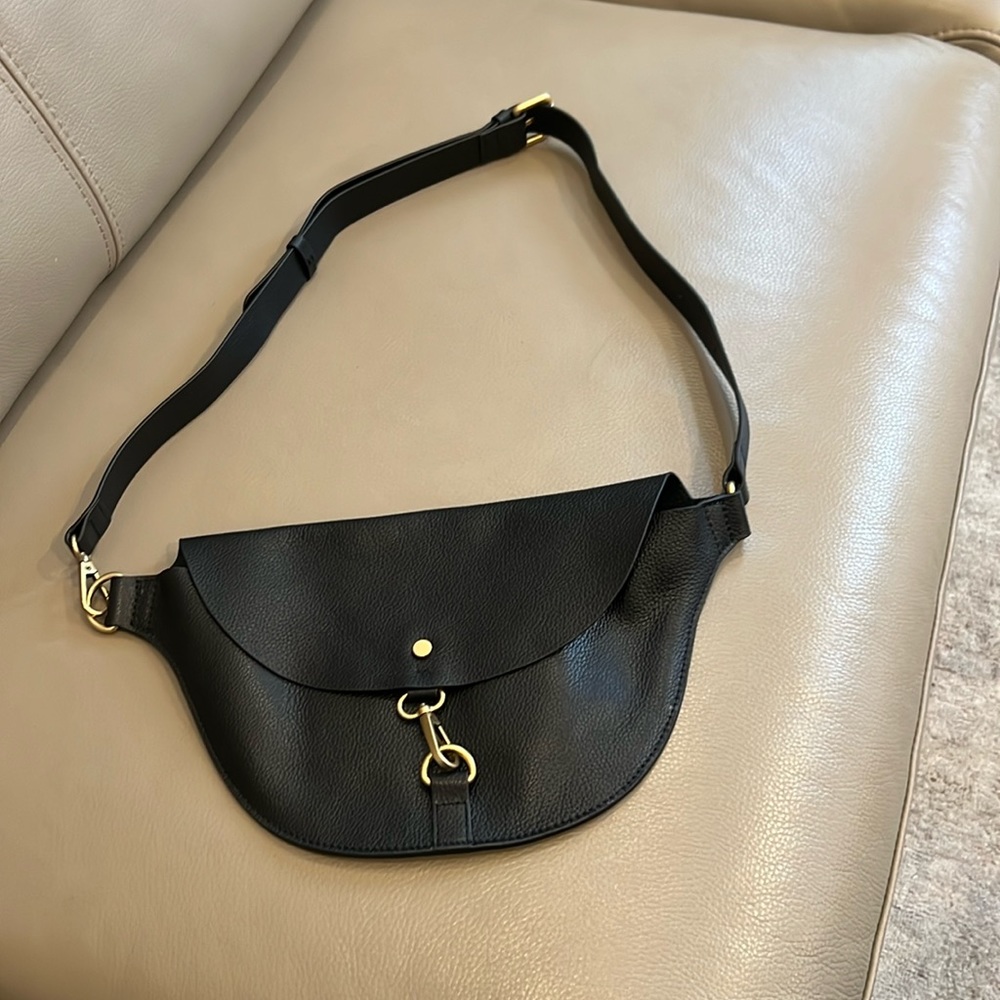 Leather crossbody belt bag from banana republic